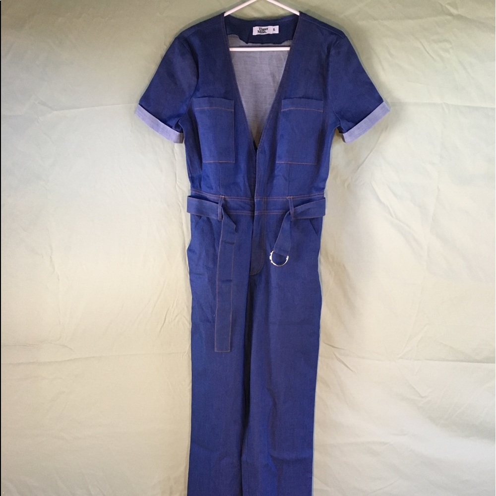Tiger Mist Phillipa Blue Jumpsuit
